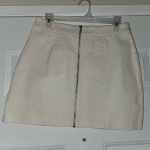 Forever 21 zip-up skirt